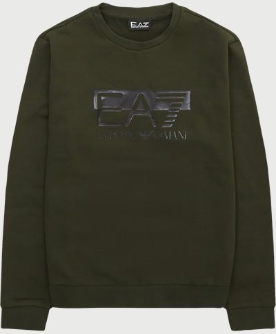 EA7 Sweatshirts PJ07Z-6RPM01 Green