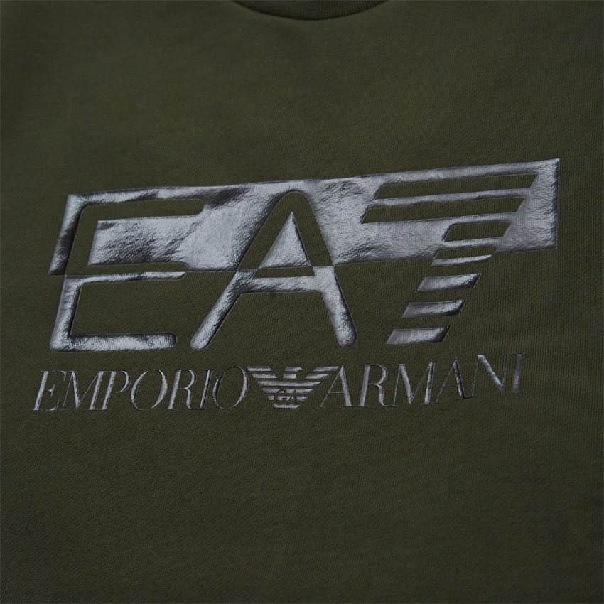 EA7 Sweatshirts PJ07Z-6RPM01 GRØN