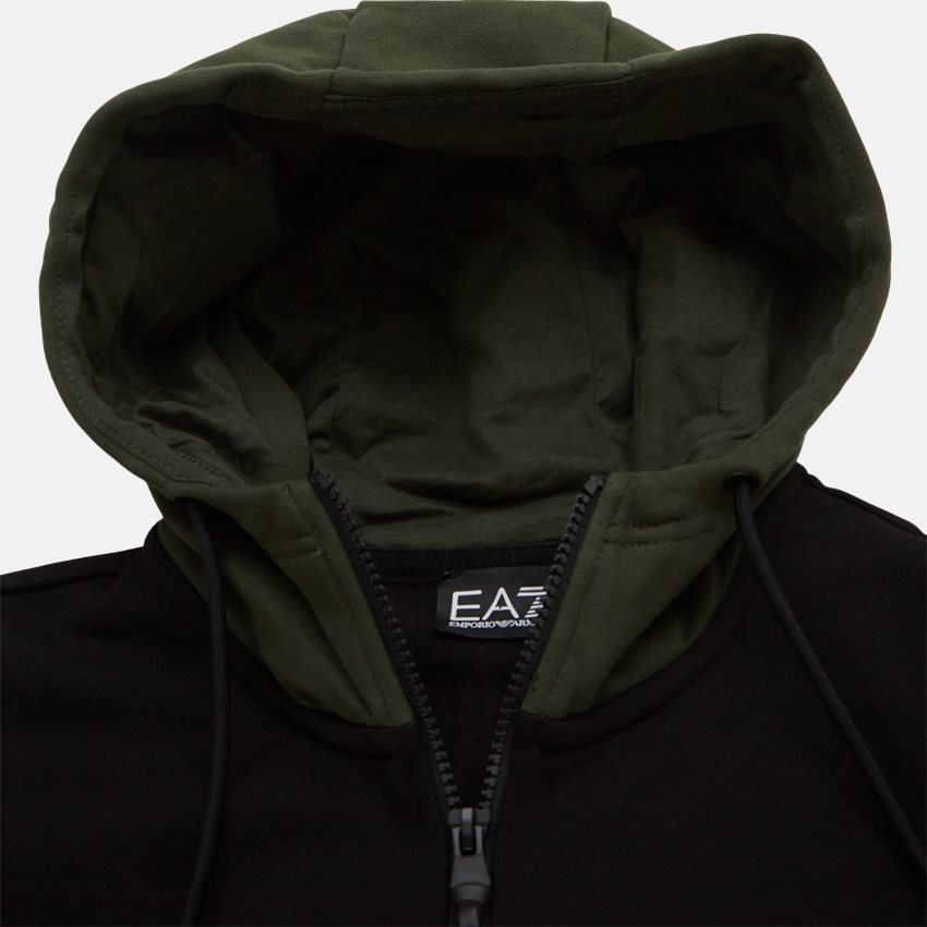 EA7 Sweatshirts PJ07Z-6RPV55 VR. 73 GRØN
