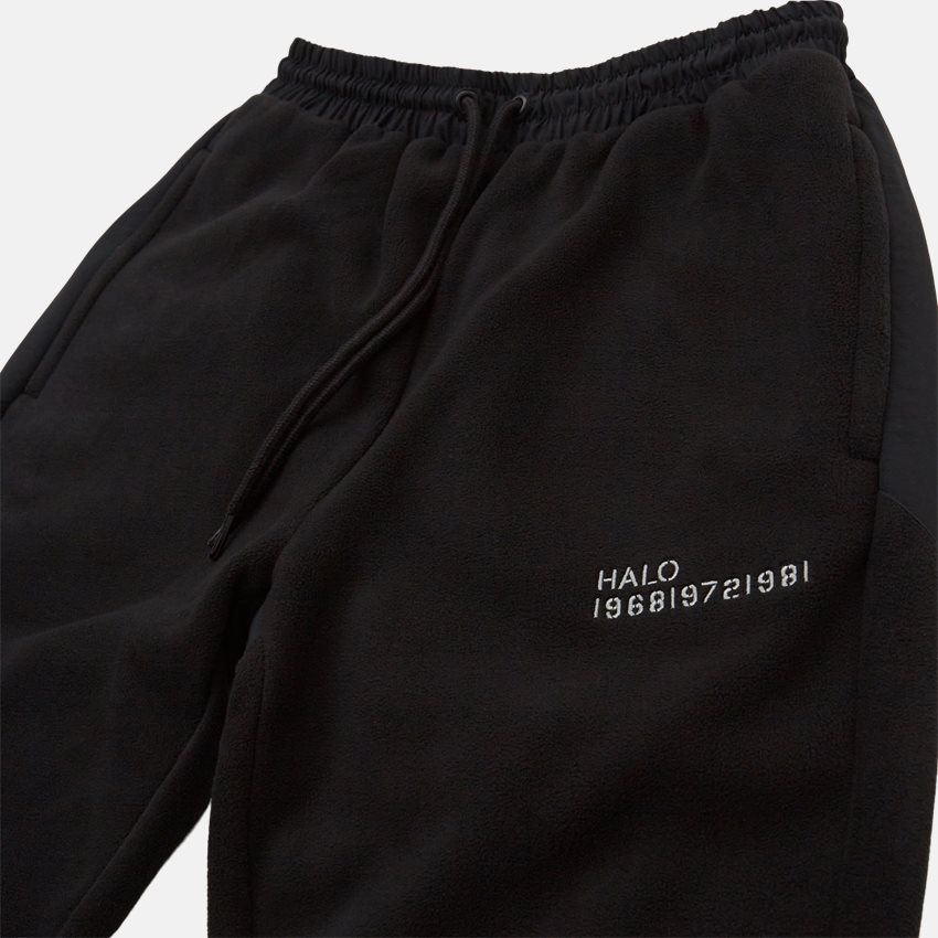 HALO Trousers FLEECE PANTS 610244 SORT