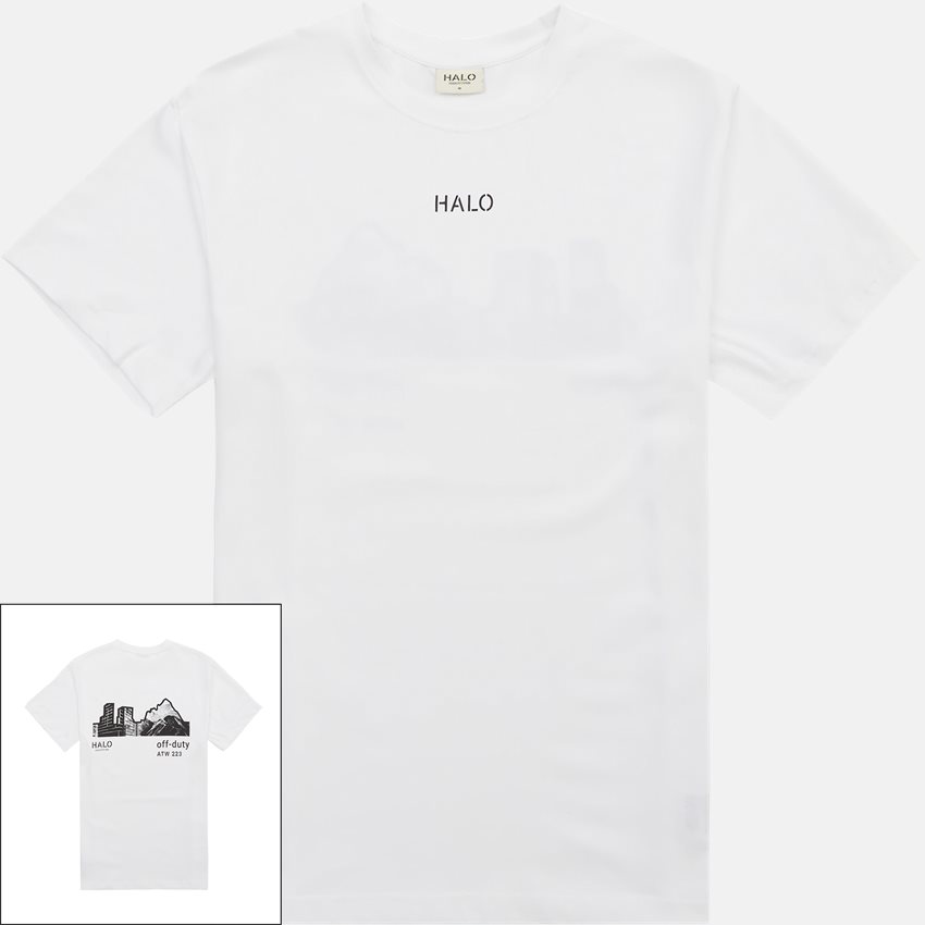 HALO T-shirts OFF DUTY TEE 610414 HVID