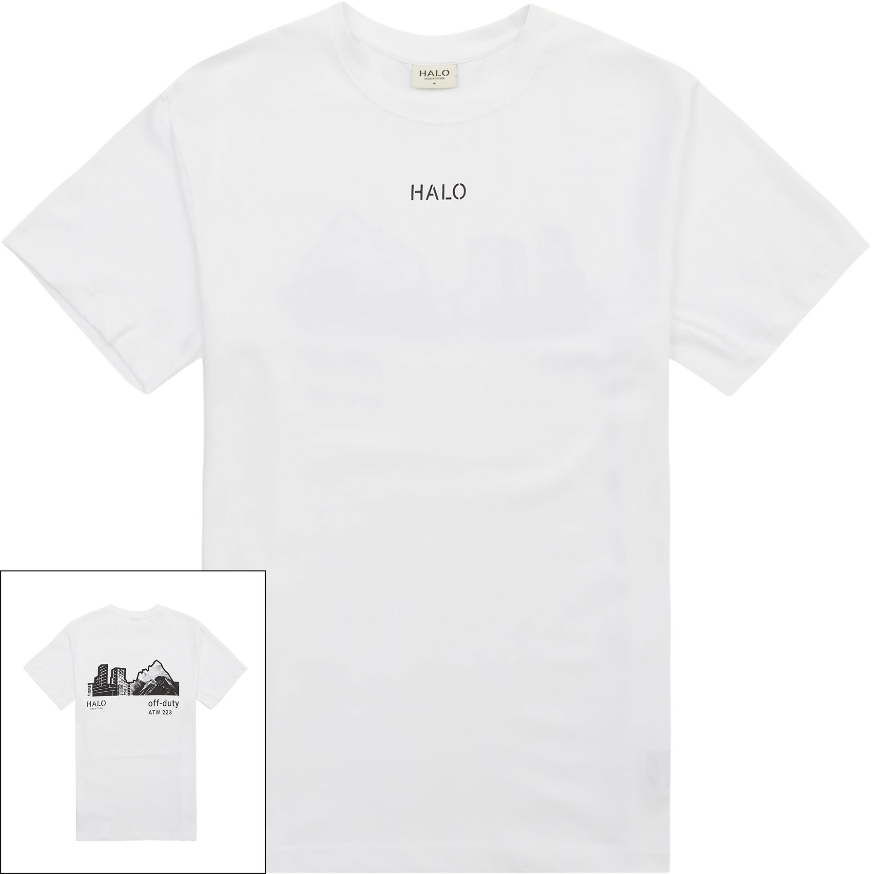 HALO T-shirts OFF DUTY TEE 610414 Hvid