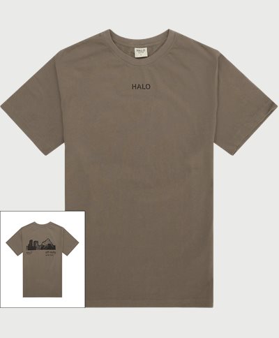 HALO T-shirts OFF DUTY TEE 610414 Brun