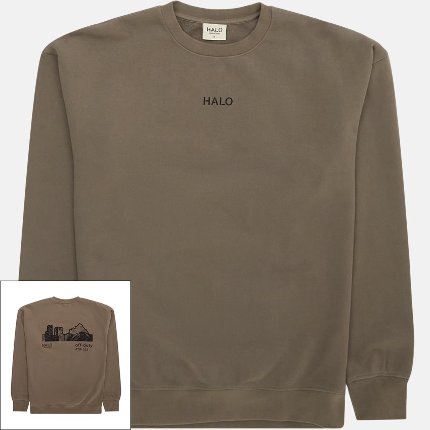 HALO Sweatshirts OFF DUTY CREW 610406 MOREL