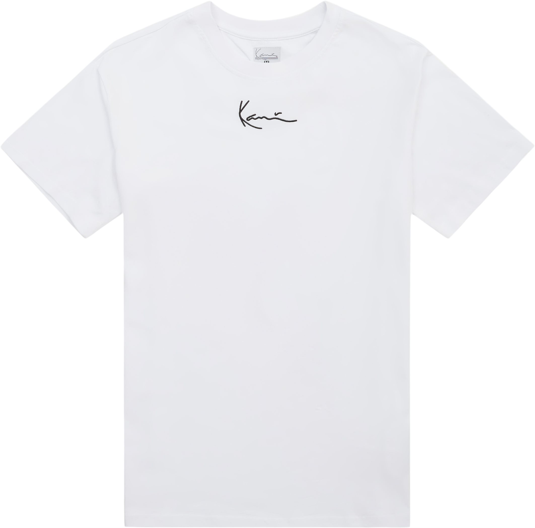 Karl Kani T-shirts SMALL SIGNATURE TEE KKMQ1200 Vit