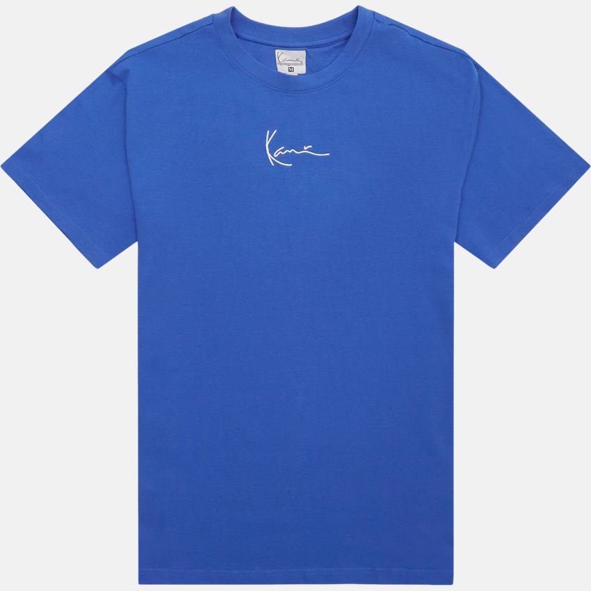 Karl Kani T-shirts SMALL SIGNATURE ESSENTIAL TEE TE011 BLÅ
