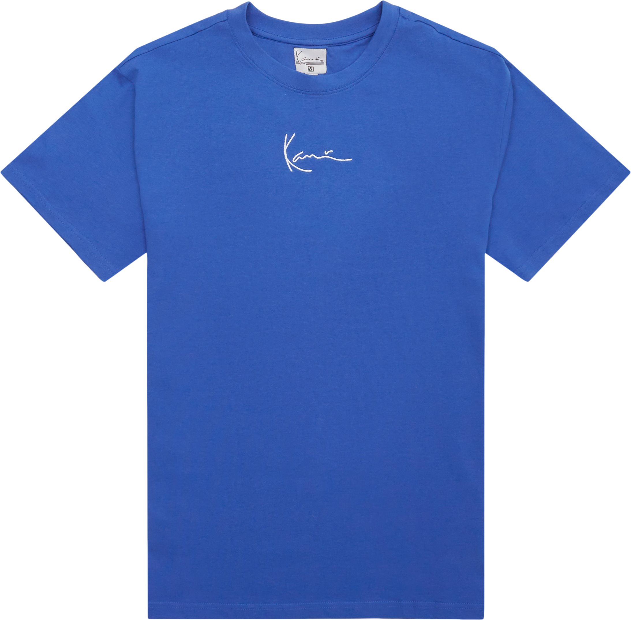 Karl Kani T-shirts SMALL SIGNATURE ESSENTIAL TEE TE011 Blue