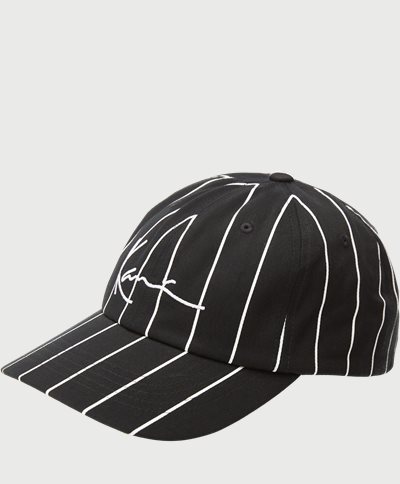Karl Kani Caps SIGNATURE PINSTRIPE CAP HW011 Black