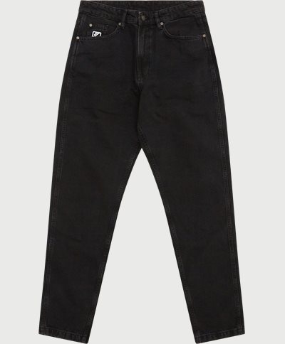 Karl Kani Jeans SMALL SIGNATURE TAPERED FIVE POCKET DENIM Sort