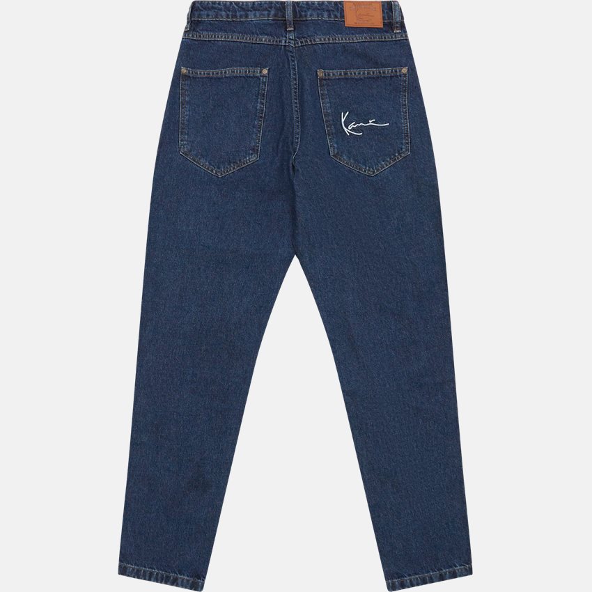 Karl Kani Jeans SMALL SIGNATURE TAPERED FIVE POCKET DENIM RINSE