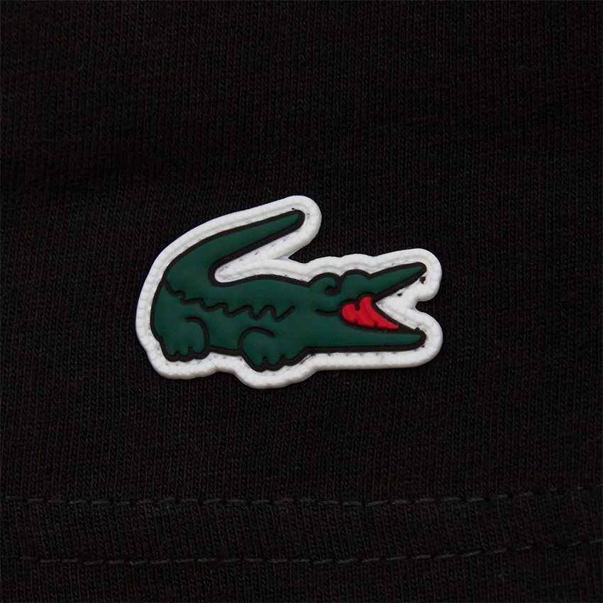 Lacoste T-shirts TH1801 SORT