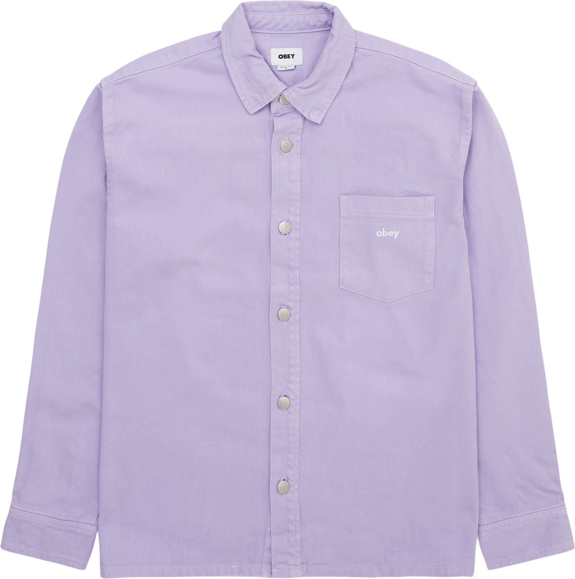 Obey Shirts MAGNOLIA SHIRT 181200367 Lilac