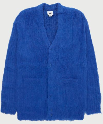 Obey Knitwear PATRON CARDIGAN 151010025 Blue