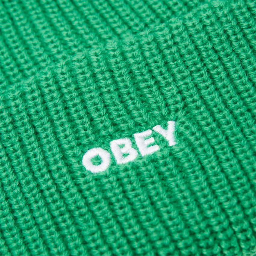 Obey Huer FUTURE BEANIE 100030163 GRØN