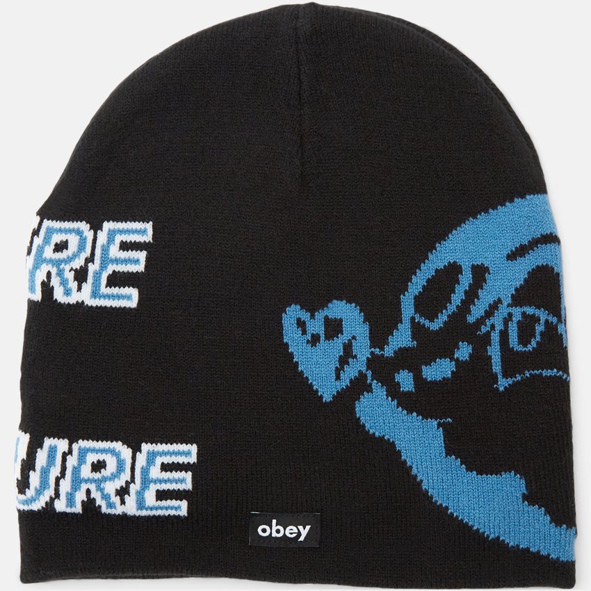 Obey Mössor NATURE AND NUTURE BEANIE 100030206 SORT