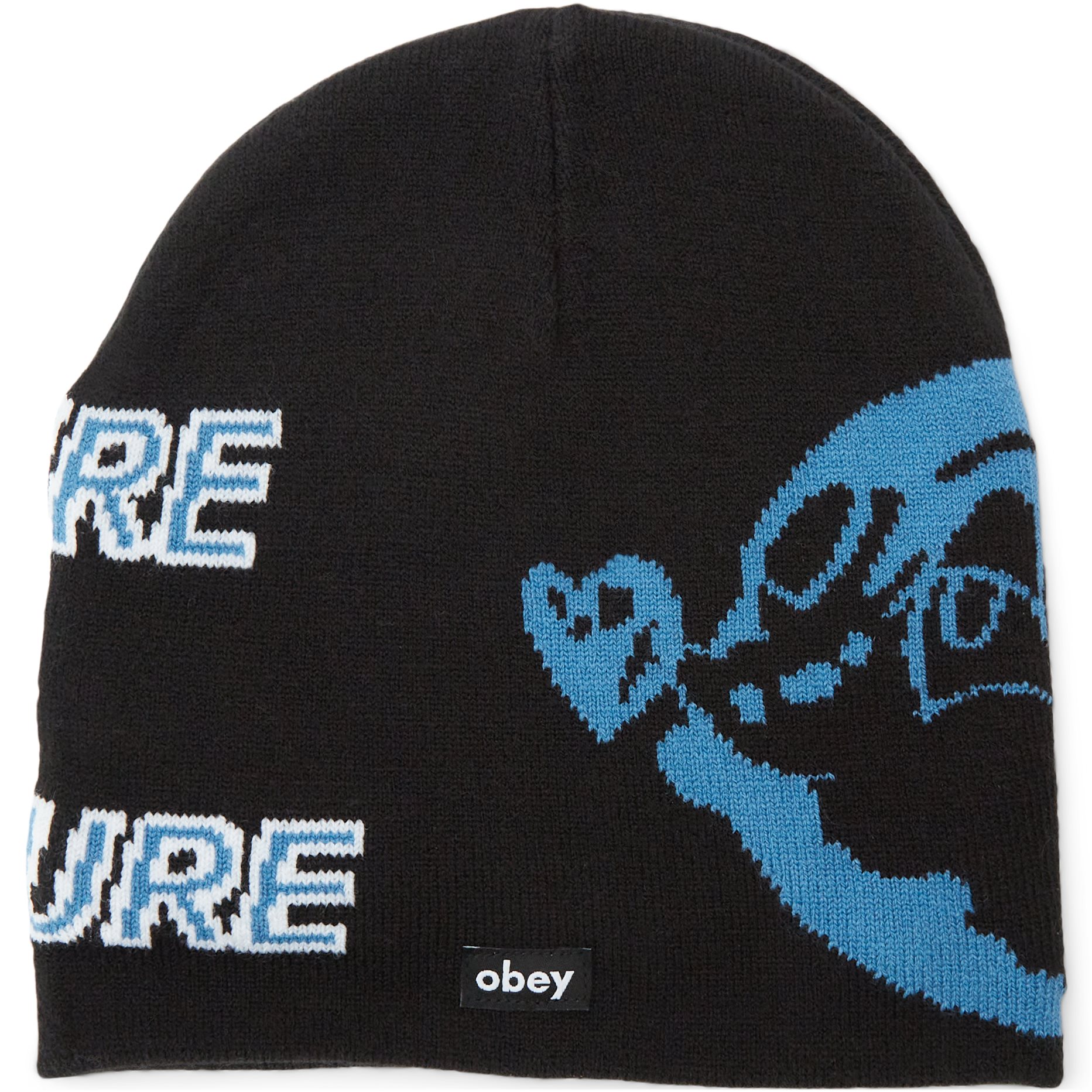 Obey Beanies NATURE AND NUTURE BEANIE 100030206 Black