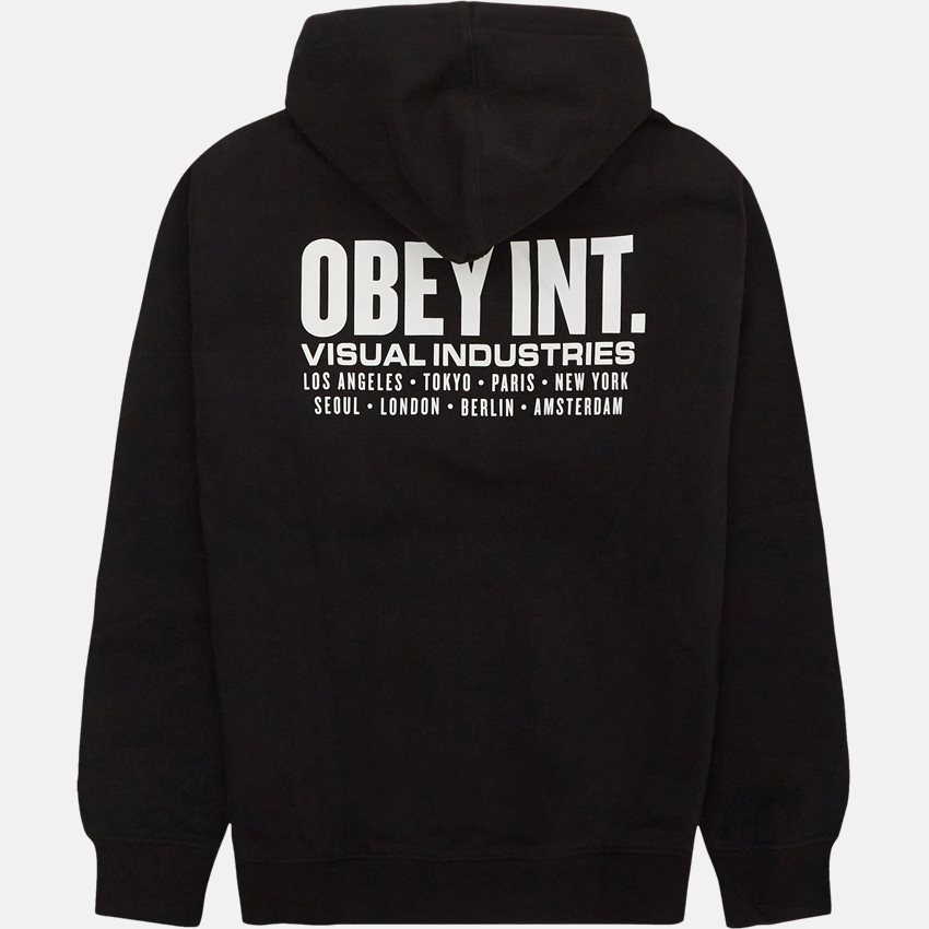 Obey Sweatshirts OBEY INT. VISUAL INDUSTRIES 112843553 SORT
