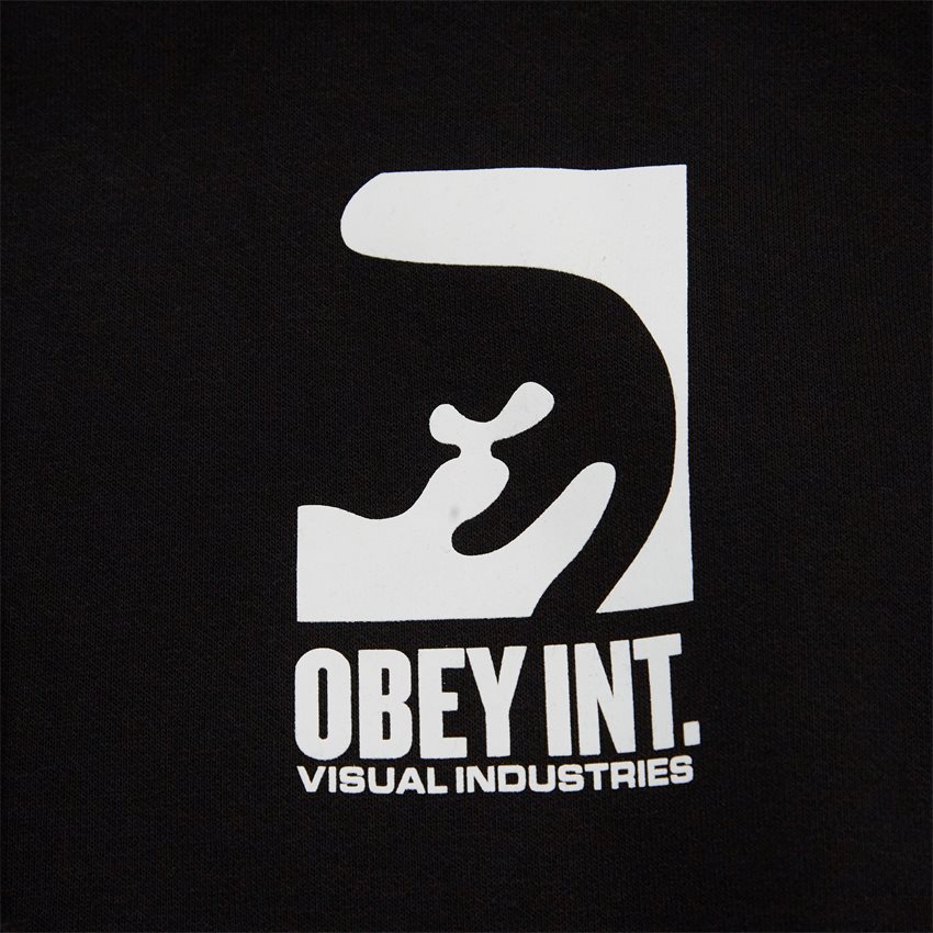Obey Sweatshirts OBEY INT. VISUAL INDUSTRIES 112843553 SORT