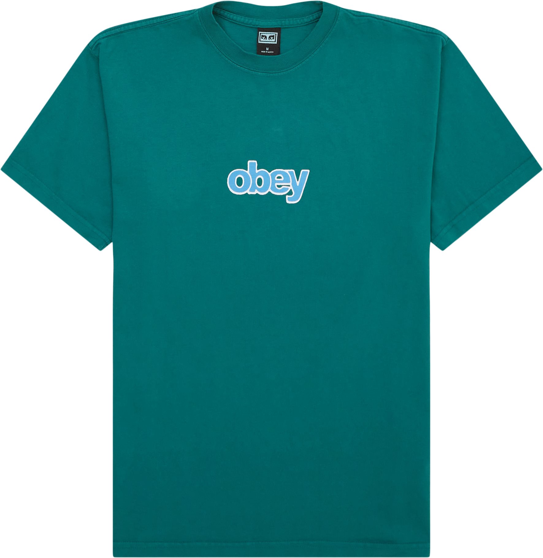 Obey T-shirts OBEY STACK 166913555 Grön