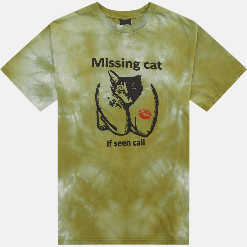 Pas de Mer T-shirts MISSING CAT T-SHIRT GRØN