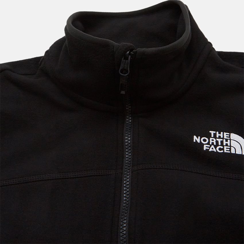 The North Face Sweatshirts 100 GLACIER FULL ZIP NF0A855XJK31 SORT