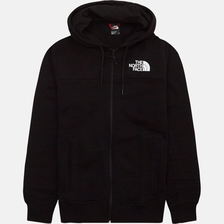 The North Face Sweatshirts ICON FULL ZIP NF0A7X1YJK31 SORT