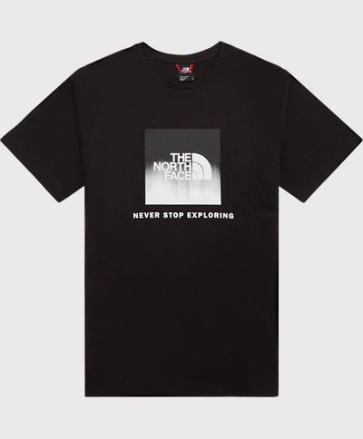 The North Face T-shirts S/S RAGLAN REDBOX TEE NF0A3BQOO4M1 Black