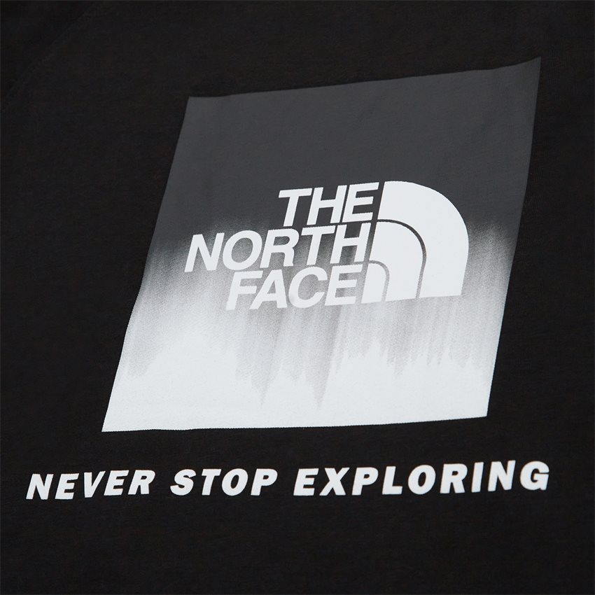 The North Face T-shirts S/S RAGLAN REDBOX TEE NF0A3BQOO4M1 SORT