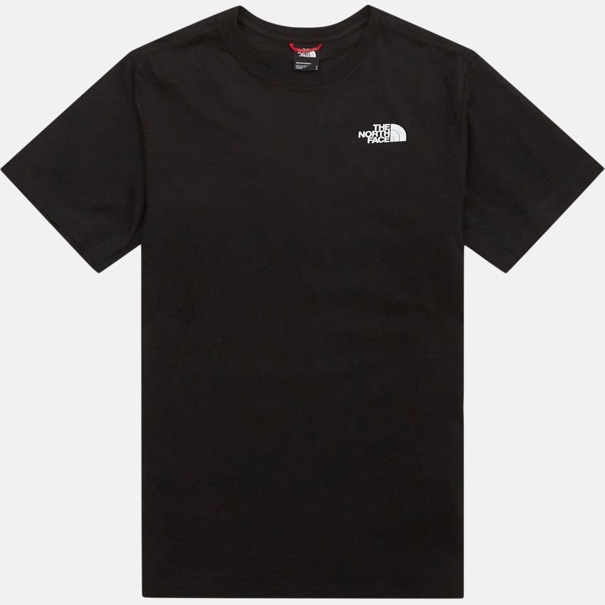 The North Face T-shirts VERTICAL TEE NF0A4CAXNM91 SORT