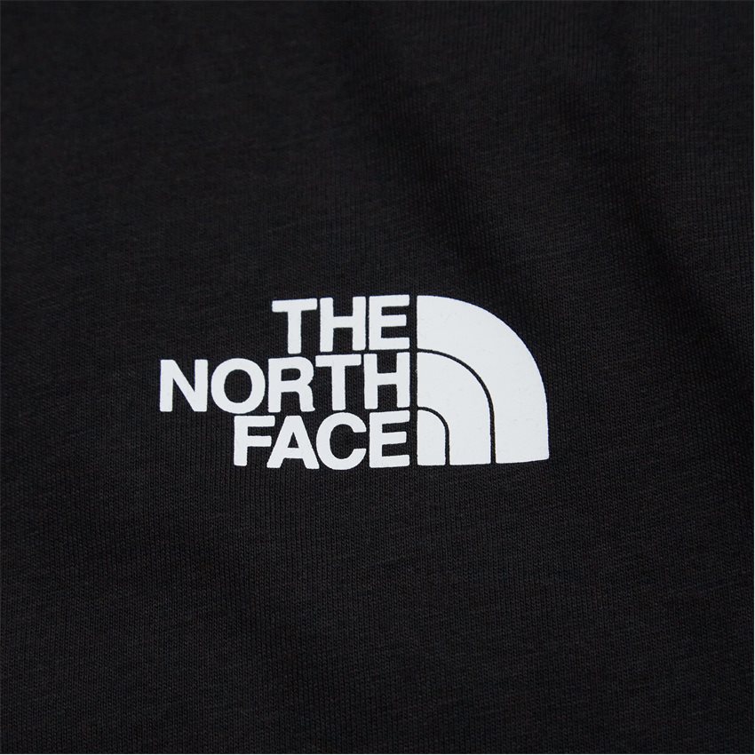 The North Face T-shirts VERTICAL TEE NF0A4CAXNM91 SORT