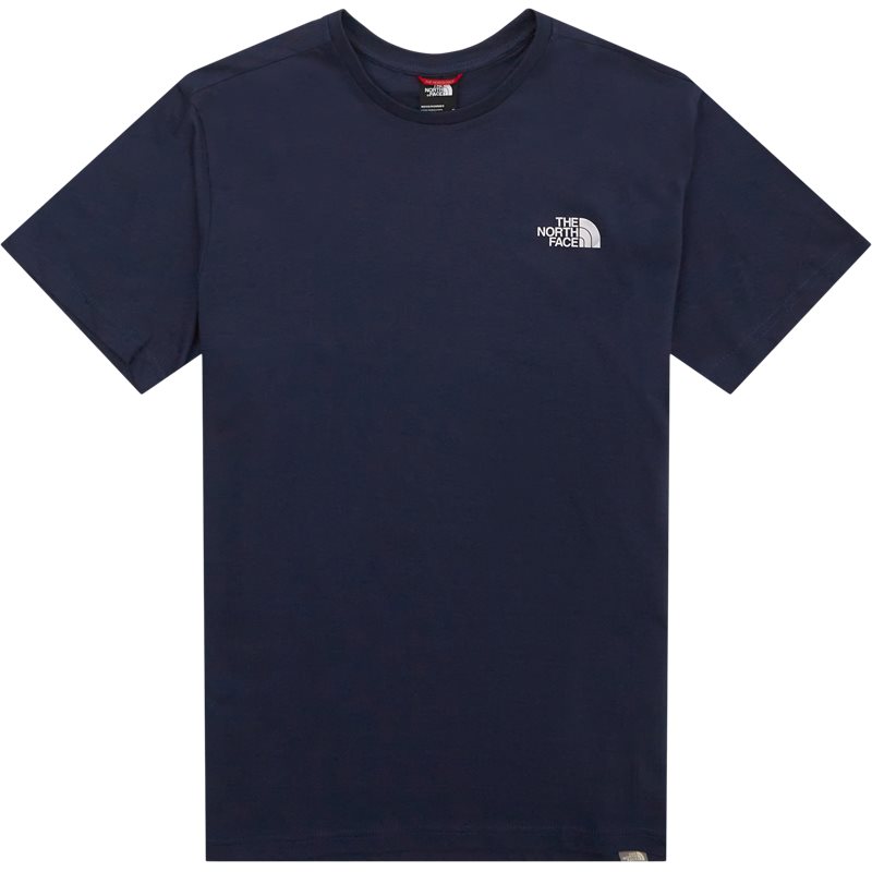 Se The North Face Simple Dome Tee Navy hos qUINT.dk