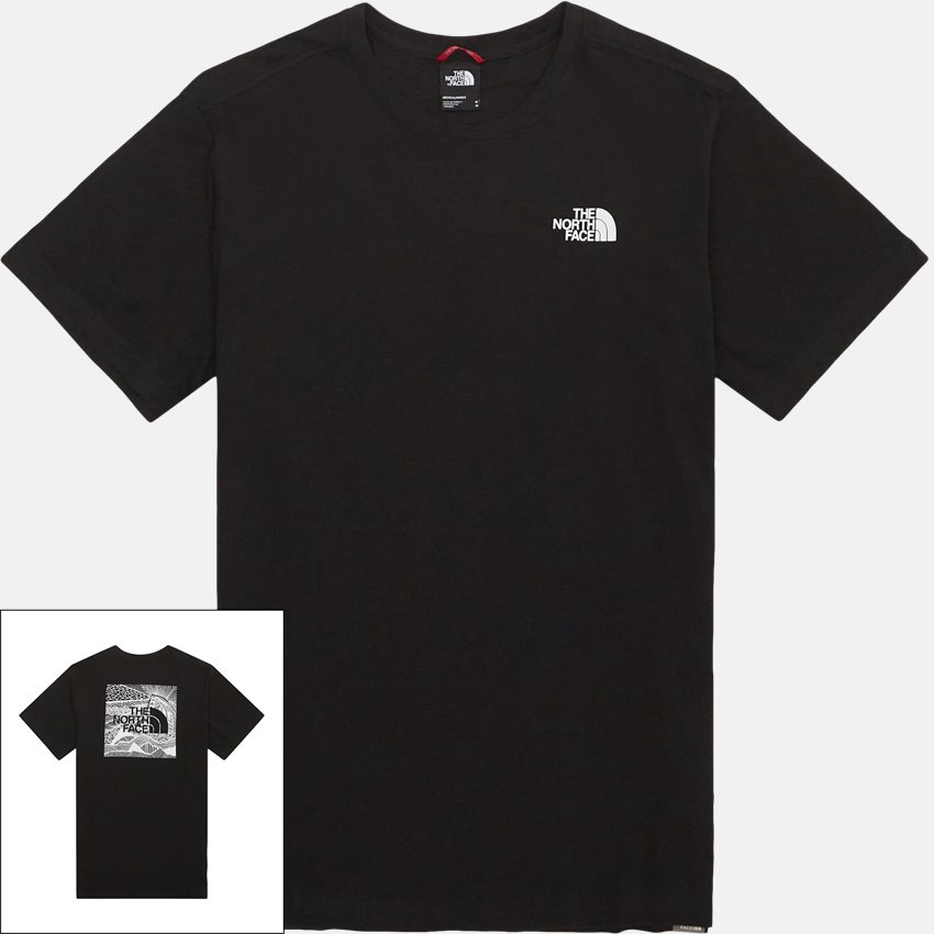 The North Face T-shirts S/S REDBOX CELEBRATION TEE NF0A7X1KJK31 SORT