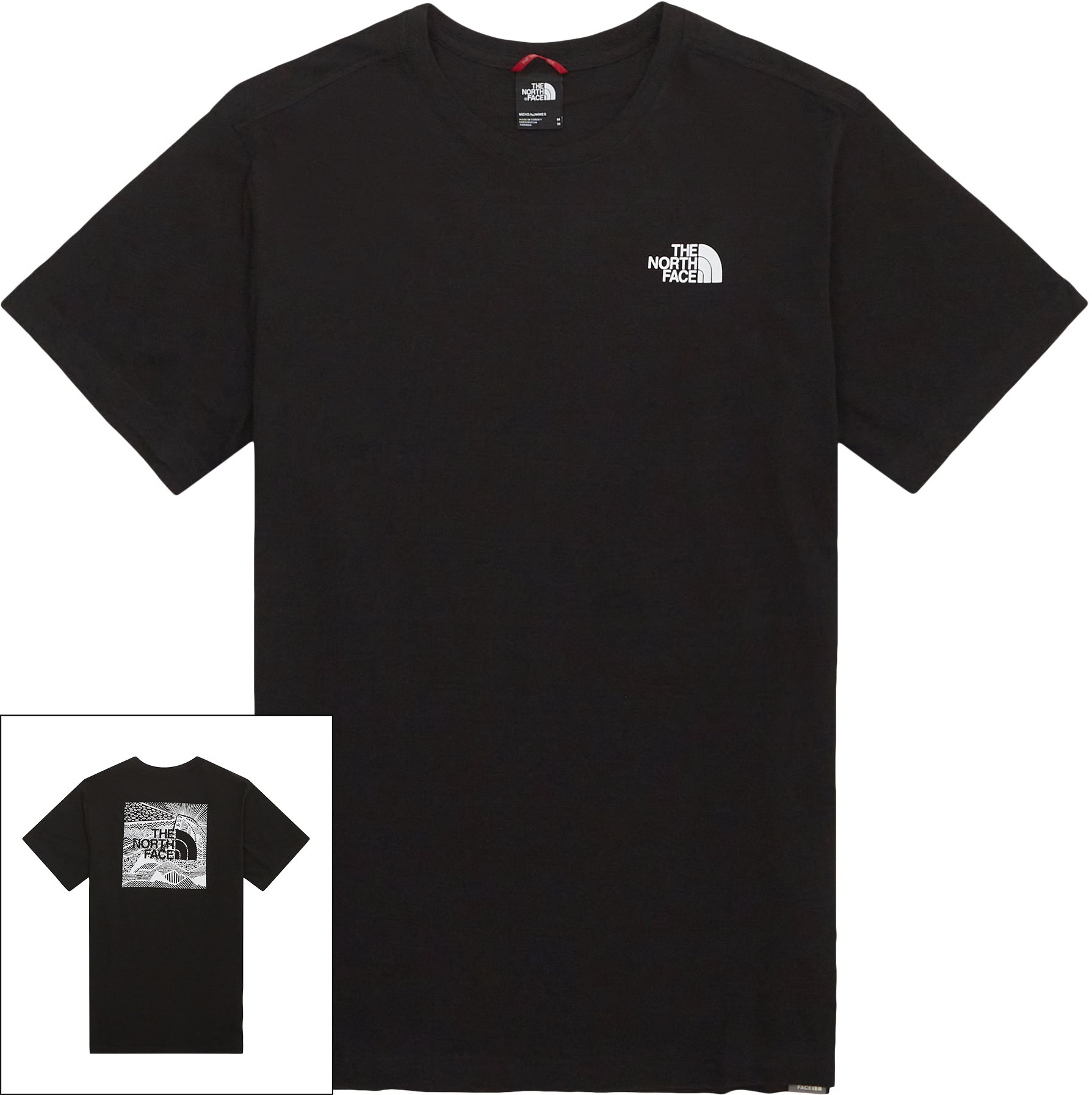 The North Face T-shirts S/S REDBOX CELEBRATION TEE NF0A7X1KJK31 Black