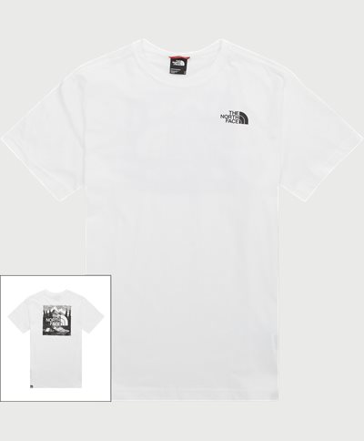 The North Face T-shirts S/S REDBOX CELEBRATION TEE NF0A7X1KFN4 White