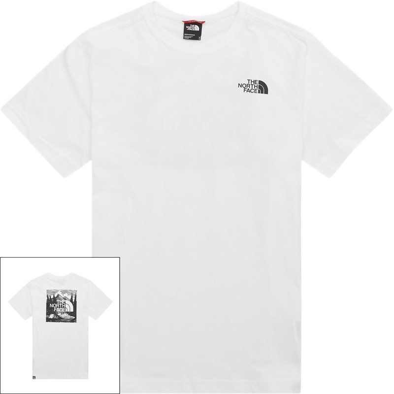 The North Face S/s Redbox Celebration Tee Hvid
