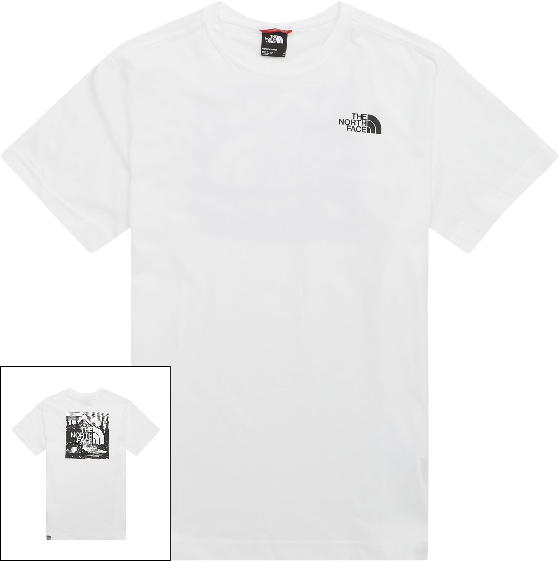 The North Face T-shirts S/S REDBOX CELEBRATION TEE NF0A7X1KFN4 Hvid