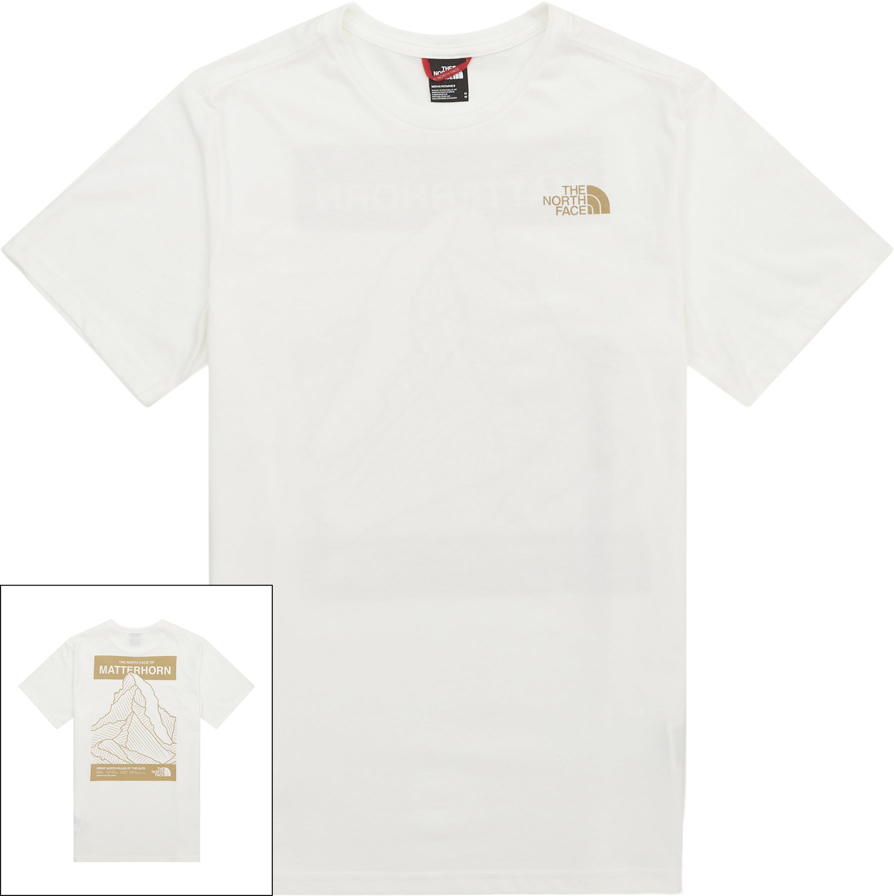 The North Face T-shirts MATTERHORN FACE NF0A84Y8N3N1 Sand