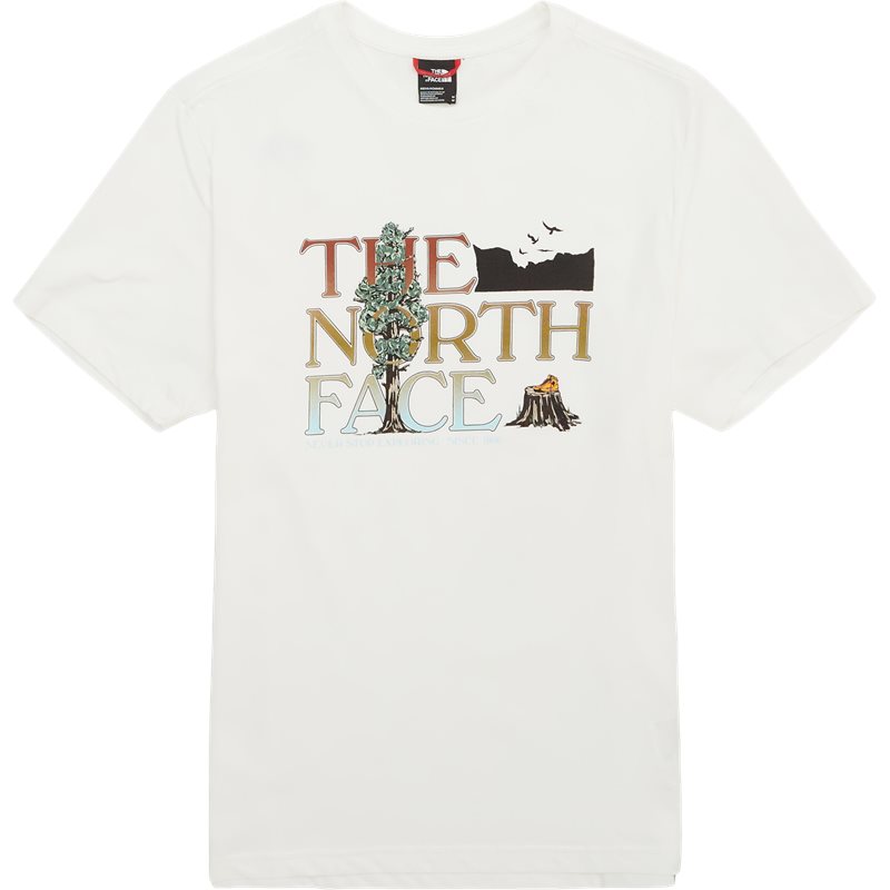 Se The North Face S/s Graphic Tee Sand hos qUINT.dk