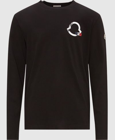 Moncler Long-sleeved t-shirts 8D00016 839OT Black