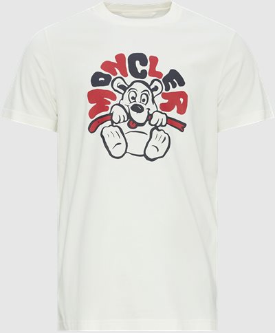 Moncler T-shirts 8C00038 839OT  Hvid
