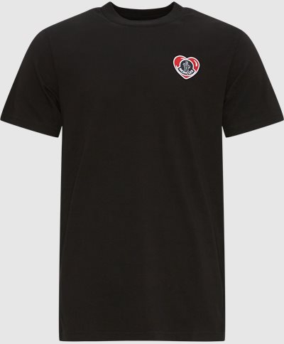 Moncler T-shirts 8C00041 8390T Sort