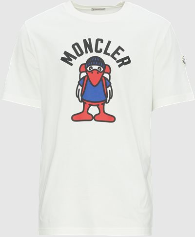 Moncler T-shirts 8C00058 839OT Vit