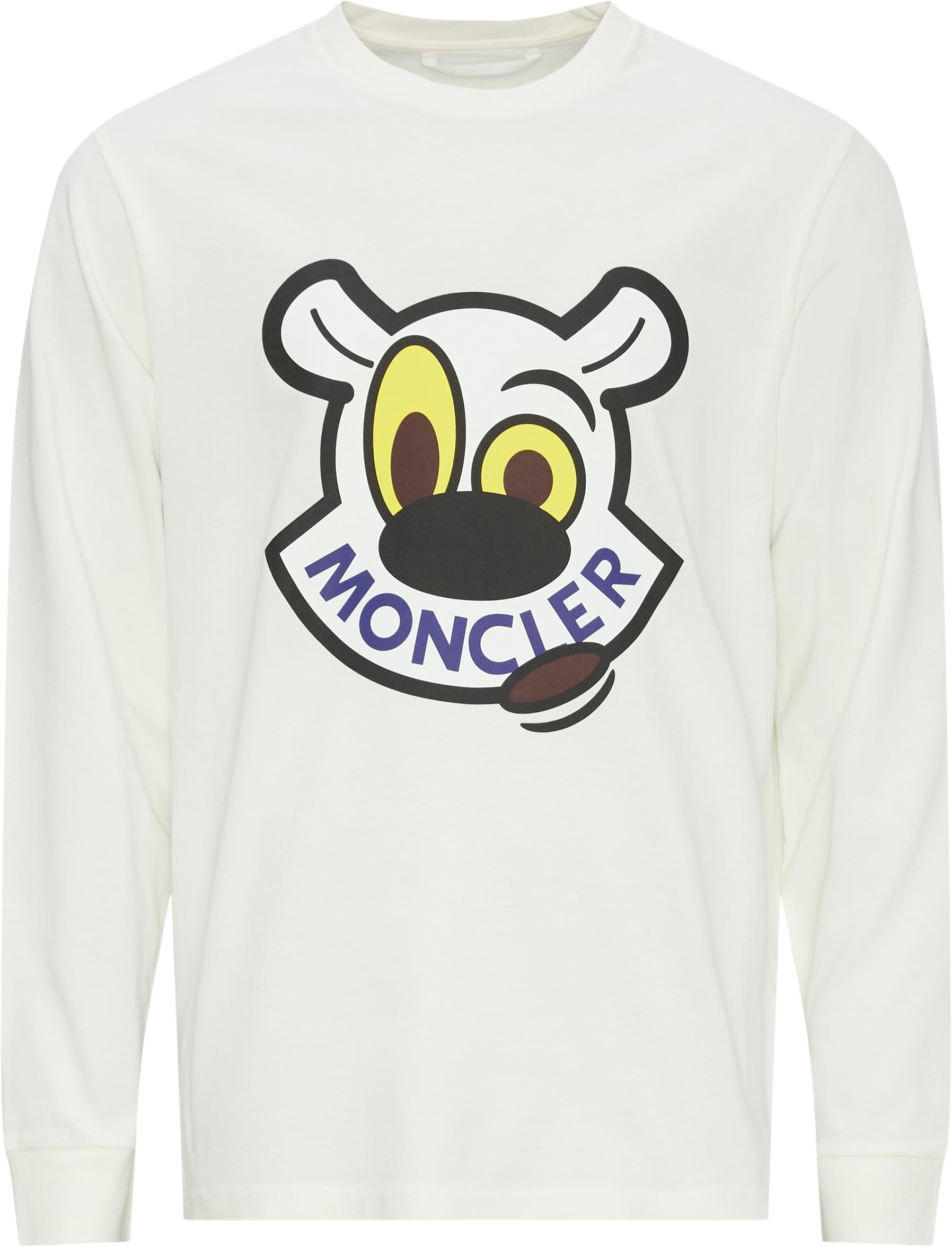 Moncler Langærmede t-shirts 8D00017 83927 Hvid