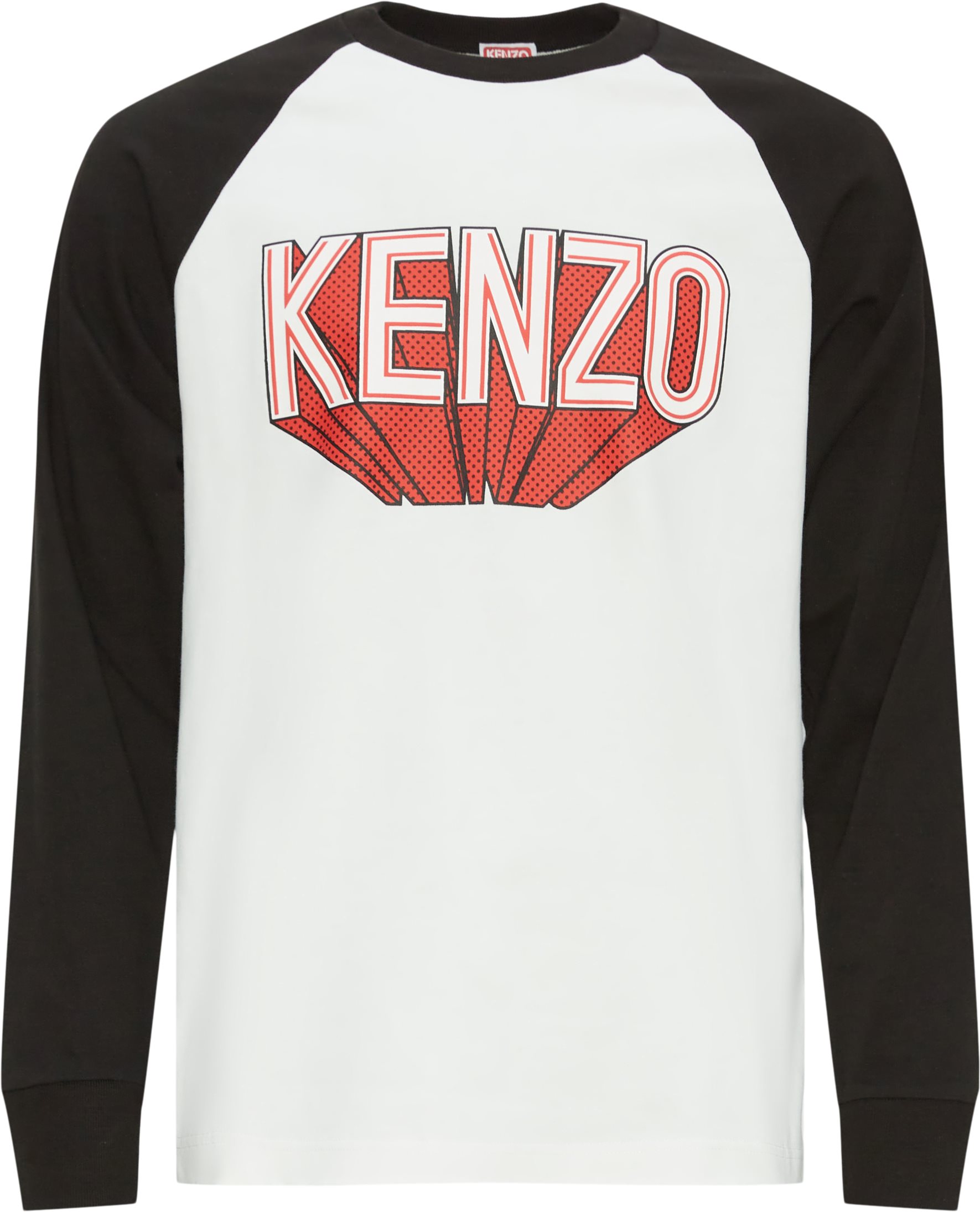 Kenzo Långärmade t-shirts FD65TS1054SI Vit