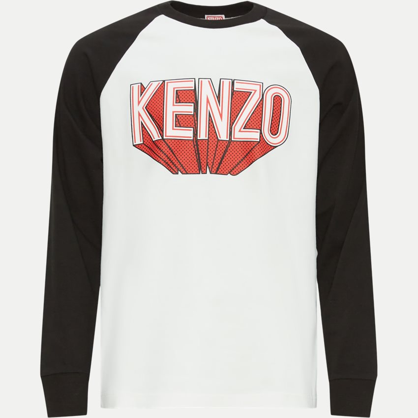 Kenzo T-shirts FD65TS1054SI HVID