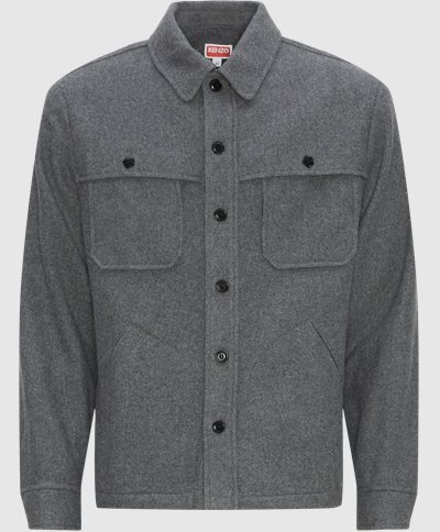 Kenzo Shirts FD65CH5199DM Grey