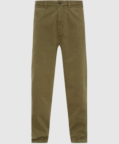 Closed Trousers C32214-301-30 DOVER TAPERED Green