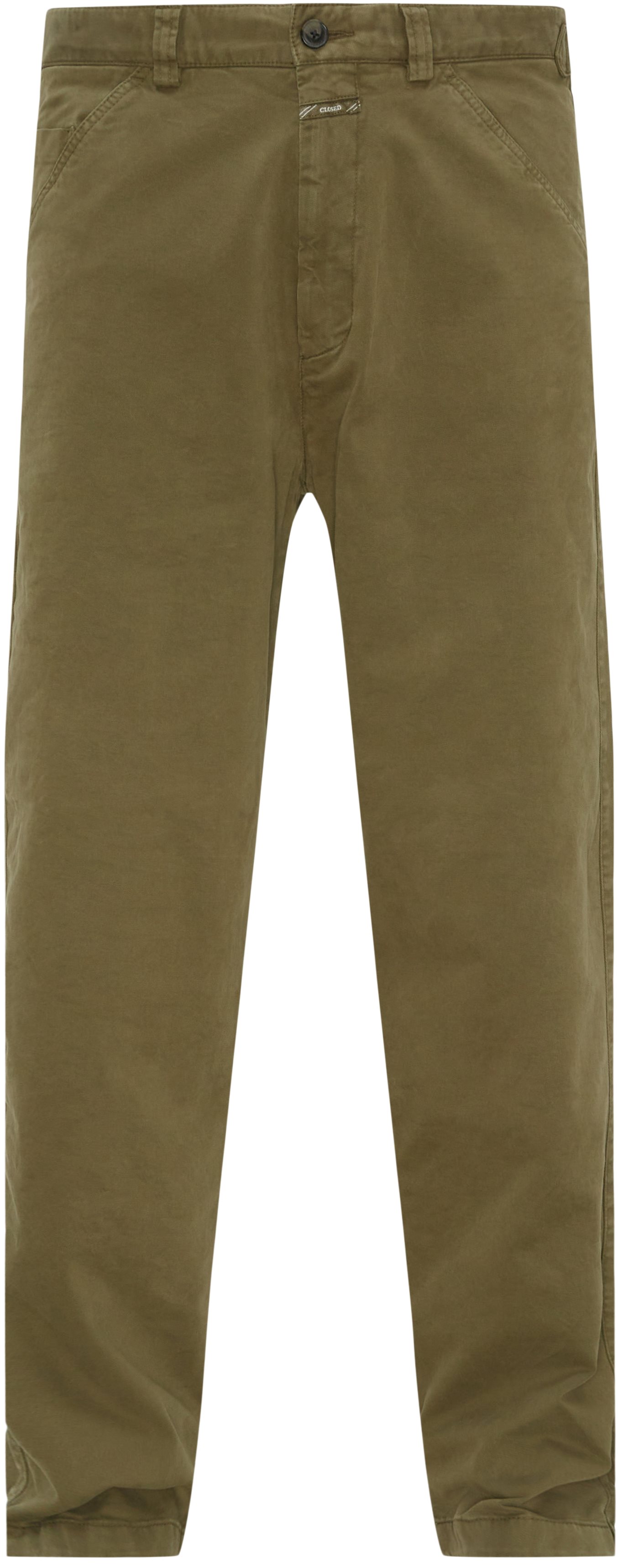 Closed Trousers C32214-301-30 DOVER TAPERED Green