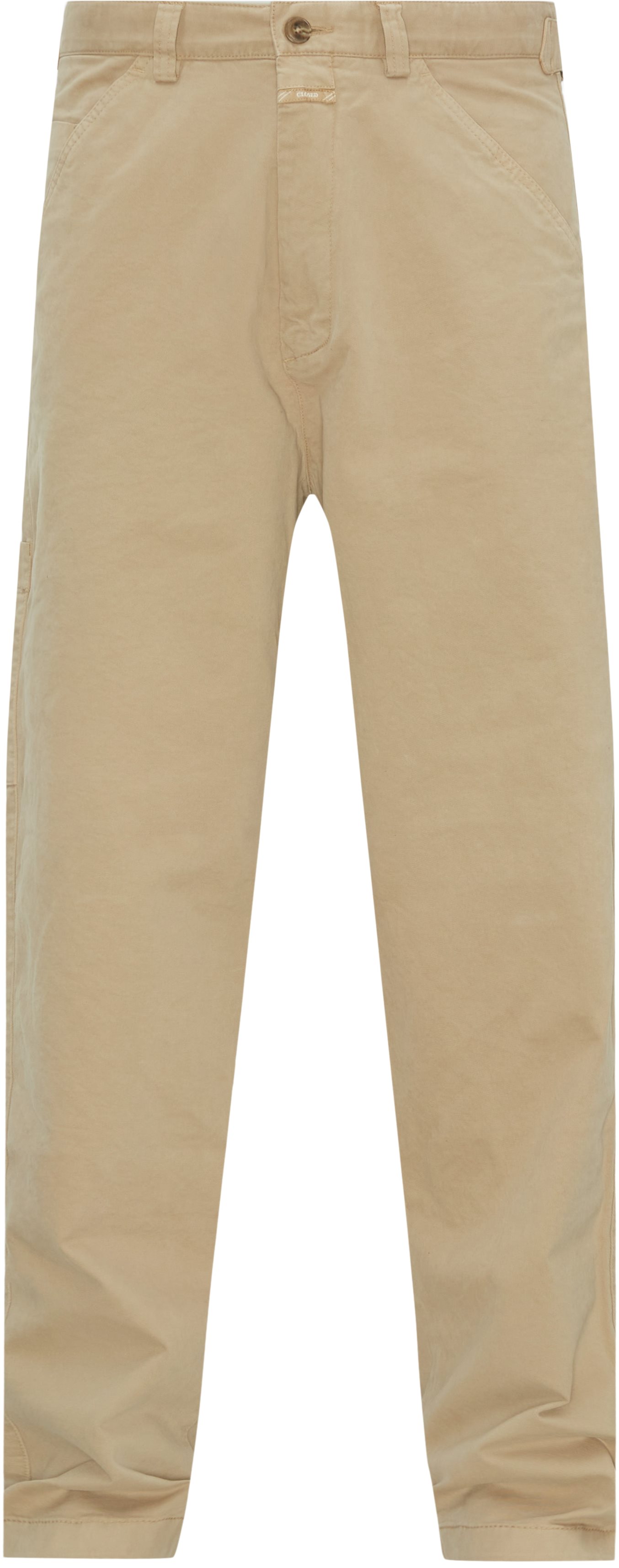 Closed Trousers C32214-301-30 DOVER TAPERED Sand