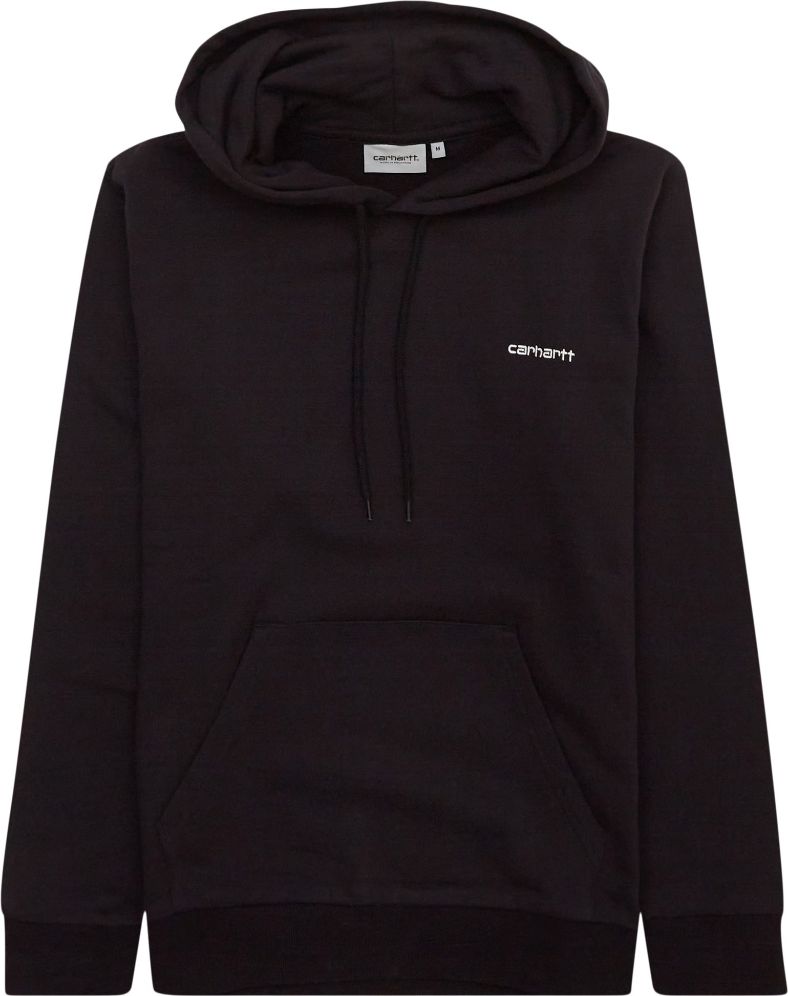 Carhartt WIP Sweatshirts HOODED SCRIPT EMBROIDERY I031243 Black